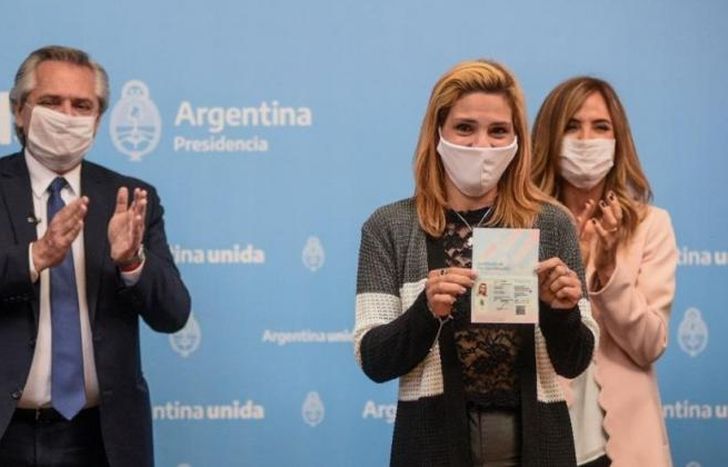 Fernández encabezó un acto.