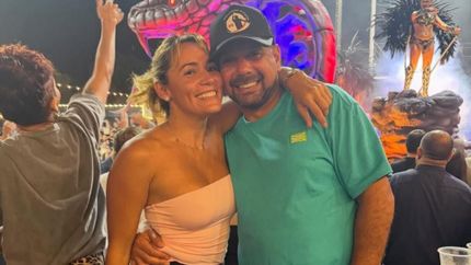 Rocío Oliva y Néstor Ortigoza, en medio de un escándalo.&nbsp;