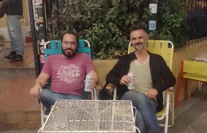 Pablo y Seba, los curadores del ciclo.