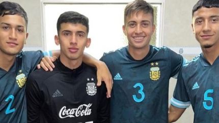 Los cuatros representantes del Granate. Los cuatros representantes del Granate.