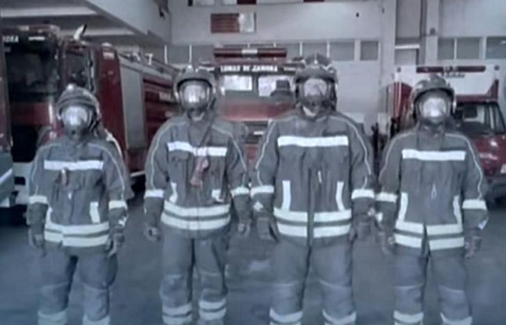 Los Bomberos de Lomas publicaron un video al estilo El Eternauta.