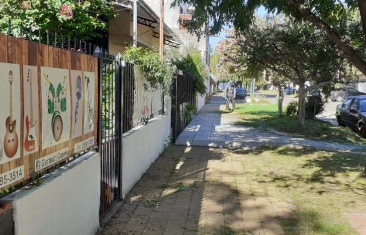la calle Lamadrid, cuna de artistas.