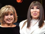 Georgina Barbarossa con Moria Casán.&nbsp;