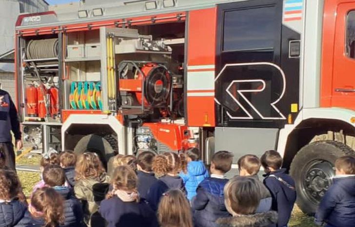 Participaron unos 80 chicos del nivel inicial.