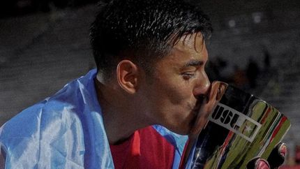 Ríos Novo gritó campeón en los Estados Unidos.