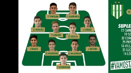 banfield ya confirmo a sus titulares para recibir a boca