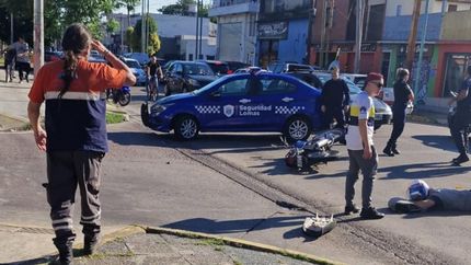Defensa Civil, Emergencias Lomas y la Policía trabajaron en el lugar.