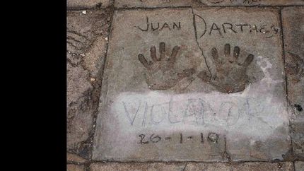 El Paseo de la Fama está en la vereda del Hermitage.