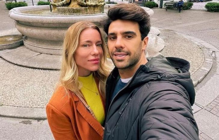 Nicole Neumann y Manu Urcera, juntos a la par.