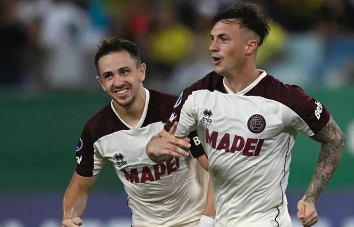 Augusto Lotti está en su mejor momento en Lanús.