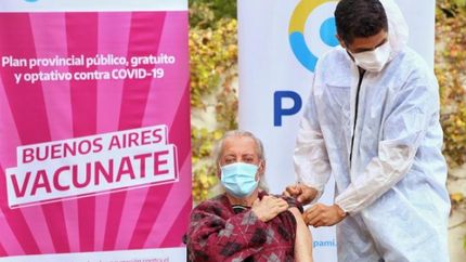 Más del 96% de los mayores de 60 ya están vacunados.