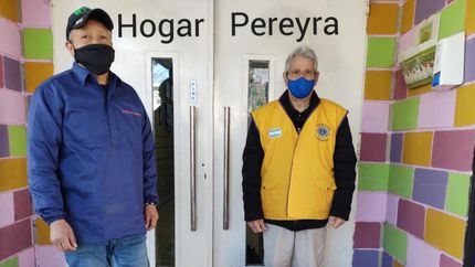 El Club de Leones ayuda permanentemente al Hogar Pereyra.