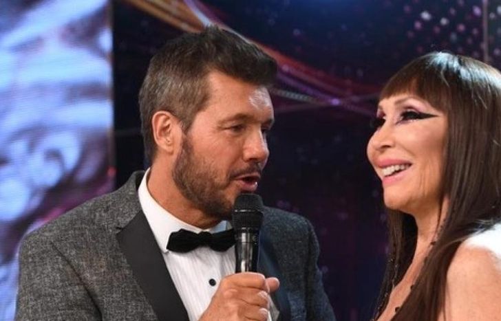 Moria Casán destrozó a Marcelo Tinelli.