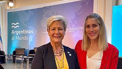 Silvia y María Luján, artífices importantes de semejante logro.