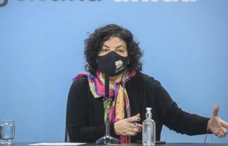 Un mensaje directo de la ministra de Salud.