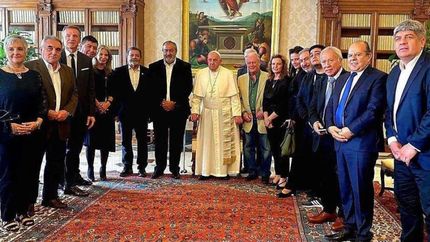 El Papa Francisco le confirmó a la CGT que no visitará la Argentina en 2024.