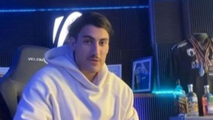 Habló tras el video.