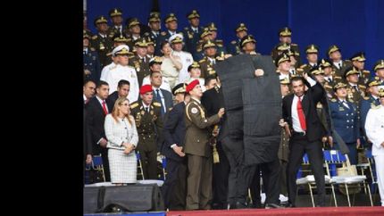 un grupo militar se atribuyo el ataque a maduro