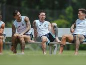 Lionel Scaloni se plantea dudas para la final contra España.
