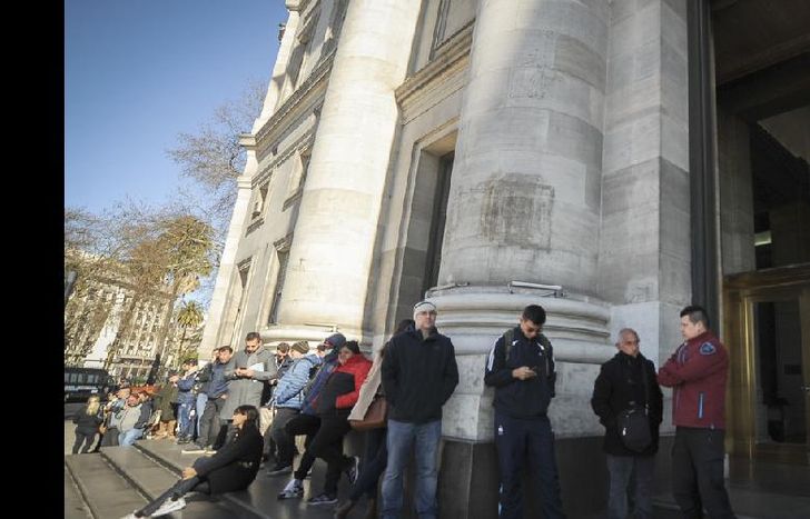 En pleno cepo cambiario.