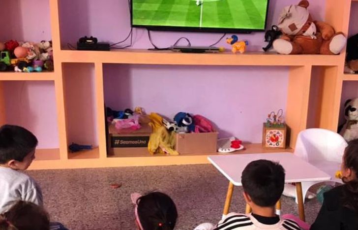 Felices con el nuevo entretenimiento.