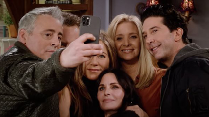 asi fue el rencuentro del elenco de friends