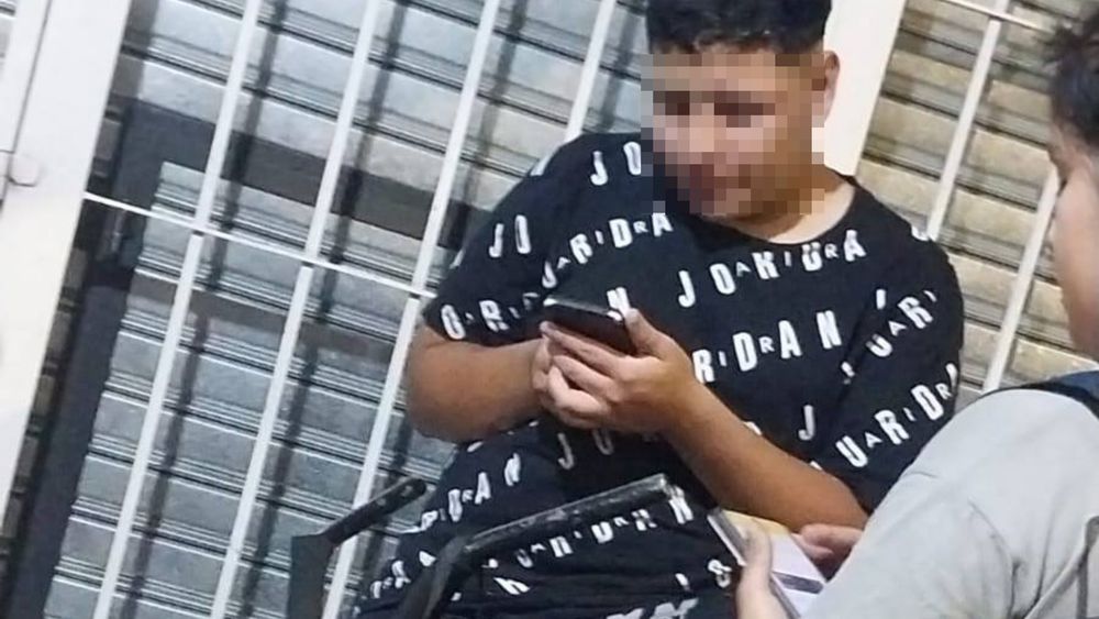 El supuesto autor del Cuento del tío en Villa Centenario. El supuesto autor del Cuento del tío en Villa Centenario.