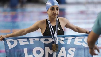 Sofía fue campeona y va por más, siempre con la intención de dejar a Lomas en lo más alto.