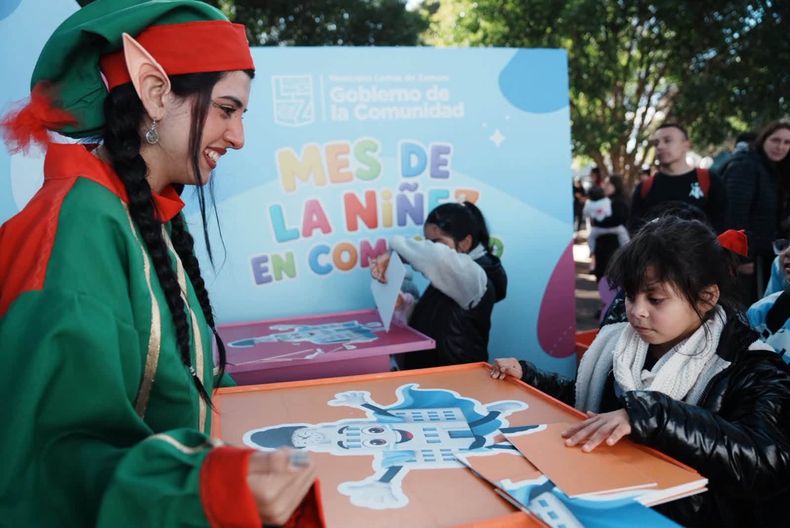 "Mini-Muni" fue parte de la jornada y los chicos lo reconocieron.&nbsp;