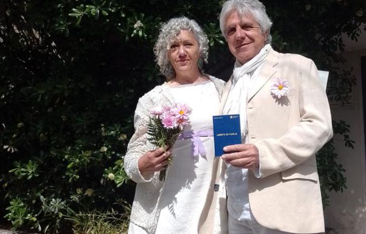 Hoy a la mañana sellaron su compromiso para siempre.