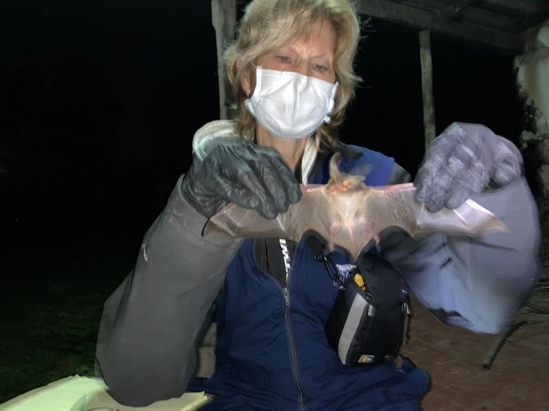 Ana Cristina, una apasionada de su labor como investigadora.