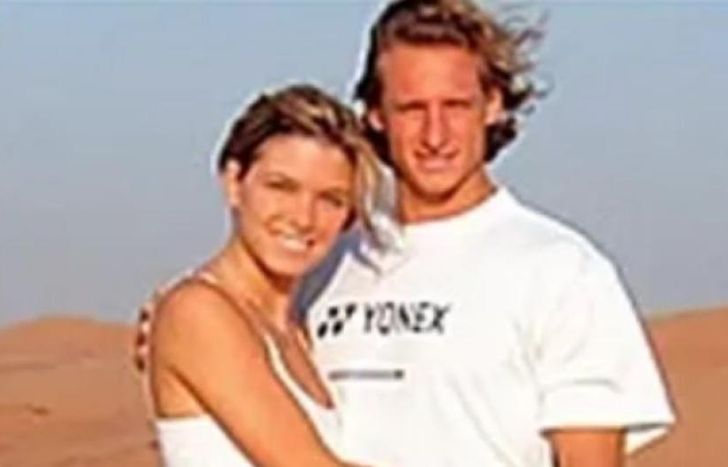 Sofía Zamolo y David Nalbandian.