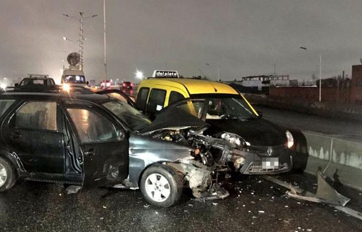 Una pareja quedó hospitalizada.