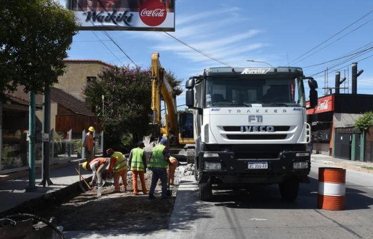 Trabajan sobre el tramo que va desde Soler hasta Brandsen.
