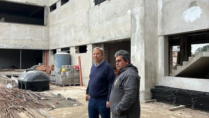 Avanza la obra de la nueva Escuela Secundaria N°26 de Glew para ampliar su matrícula.