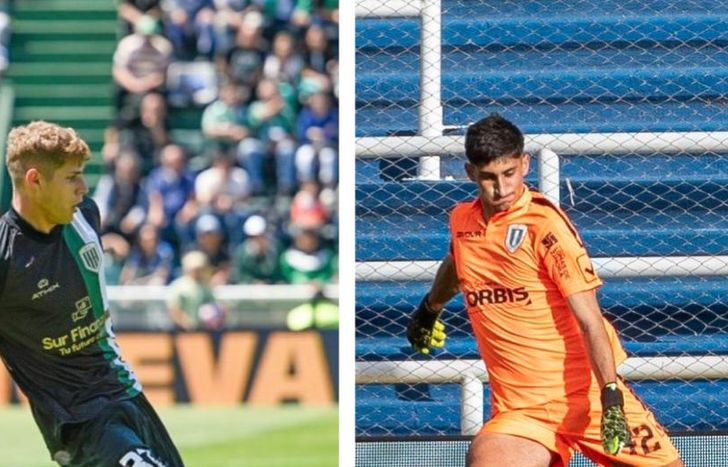 Mateo Pérez y Gino Santilli firmaron su primer contrato con el Taladro.