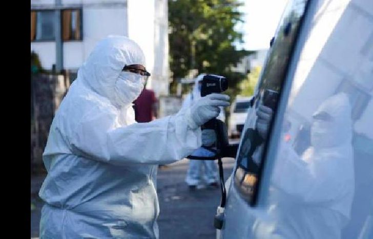 la cantidad de casos analizados desde el brote de la pandemia son 1.261.