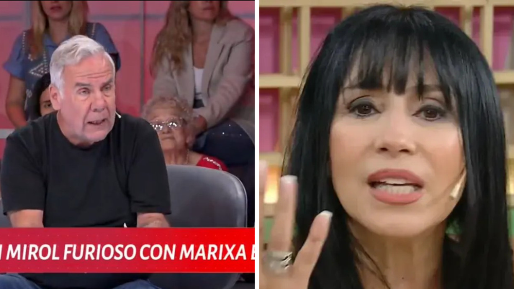 El periodista, Esteban Mirol la destrozó a Marixa Balli en Lam. El periodista, Esteban Mirol la destrozó a Marixa Balli en Lam.