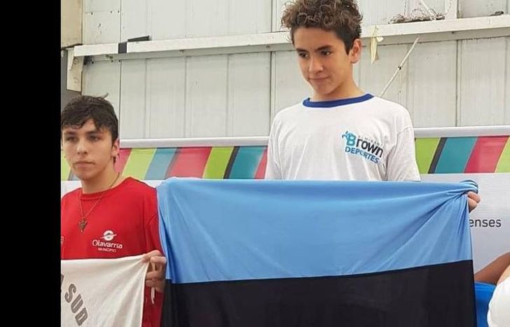 Sebastián Segura se llevó la carrera final de los 200 metros libre en Mar del Plata.
