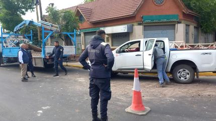 El accidente ocurrió en Boquerón y Molina Arrotea.