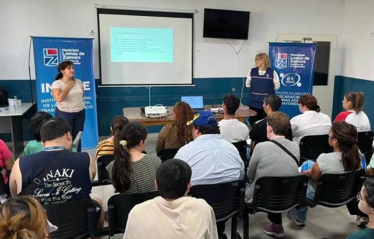 Realizaron una capacitación sobre entrevistas laborales.