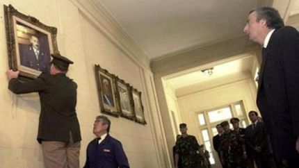 Néstor Kirchner le pidió a Roberto Bendini que bajara el cuadro de Videla.