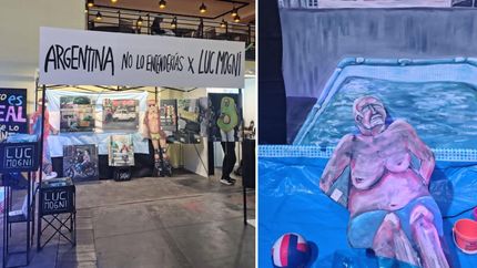 La muestra estará disponible hasta el domingo.