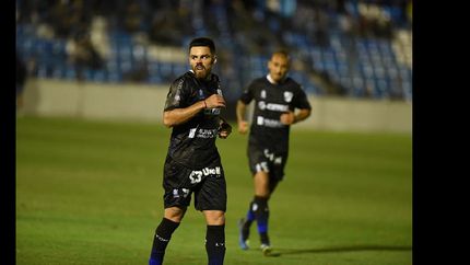 Cerutti anotó dos goles en los últimos dos encuentros del Celeste. Cerutti anotó dos goles en los últimos dos encuentros del Celeste.