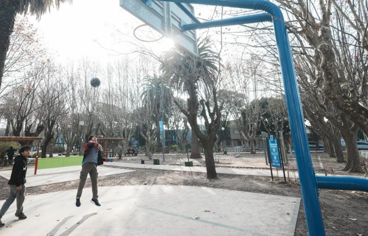 Se hicieron diferentes obras para mejorar los espacios públicos.