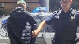 El momento de la detención.