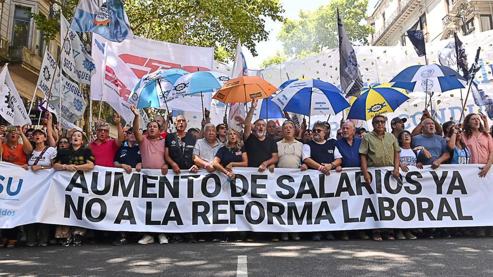 ATE amenaza con un paro de 36 horas contra la reforma laboral de Javier Milei.