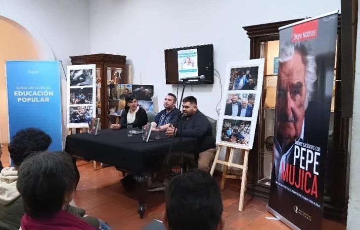 Diego Molinas, autor del libro, brindó detalles sobre su encuentro con Mujica.