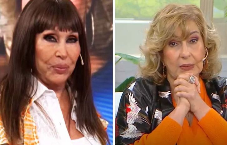 Moria Casán y Georgina Barbarossa, enfrentadas.&nbsp;