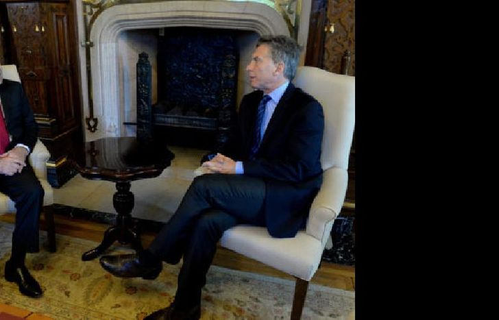Télam 14/06/2016 Buenos Aires: El presidente Mauricio Macri se reunió en su despacho con el ex presidente chileno, ingeniero Eduardo Frei Ruiz Tagle. Foto: Presidencia